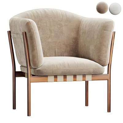 现代单人沙发 扶手椅-1